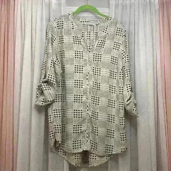 41 Hawthorn Katie High Low Hem Blouse 2X item 2G - Picture 7 of 8